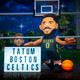 Jayson Tatum 2024-25 City Edition 10" Plush Figure Image coming soon src=
